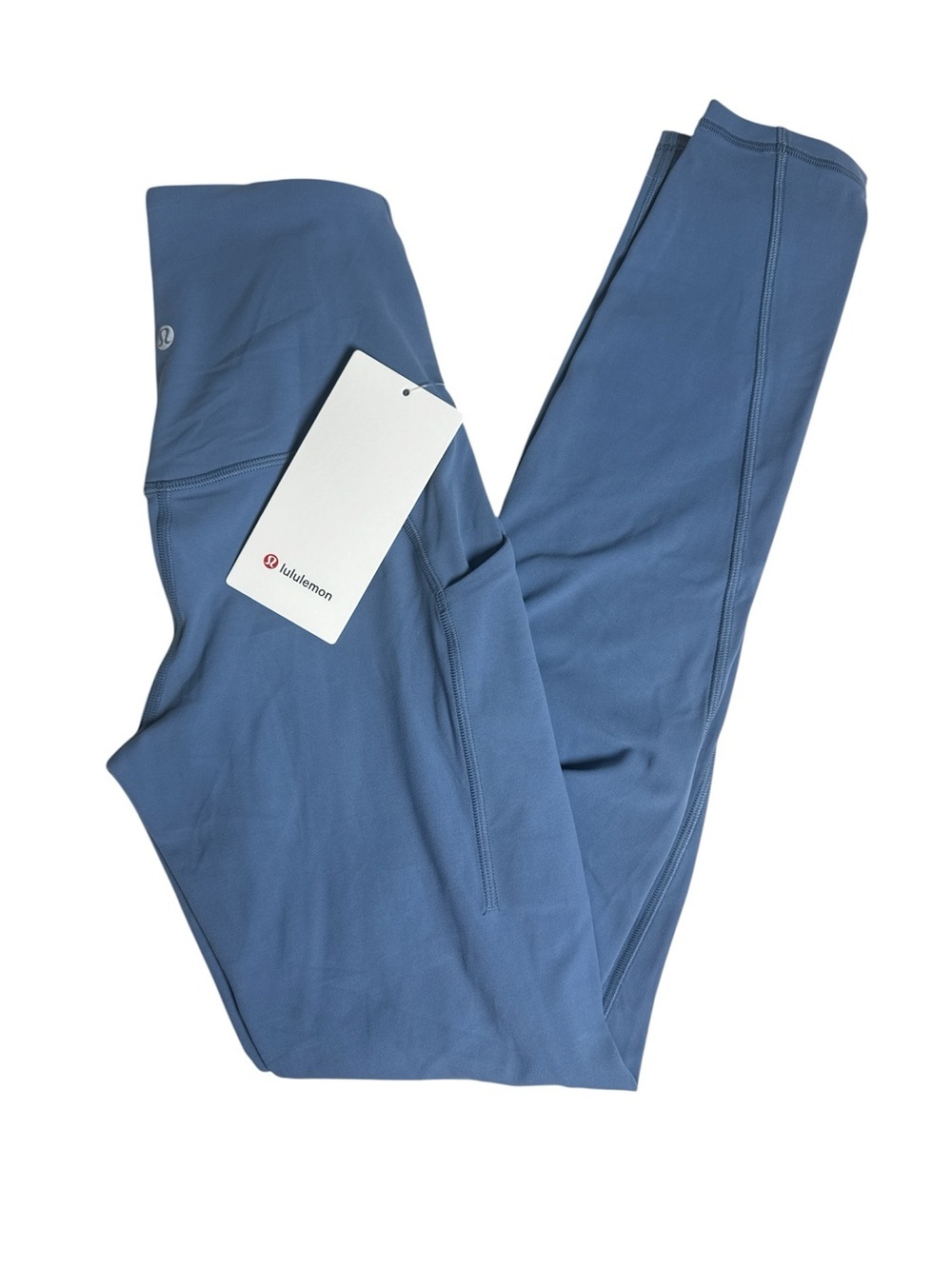 NWT Lululemon Align HR Pant w/Pockets 28” Size 4 Washed Denim - Picture 8 of 10